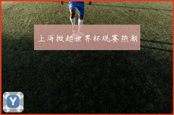 上海掀起世界杯观赛热潮