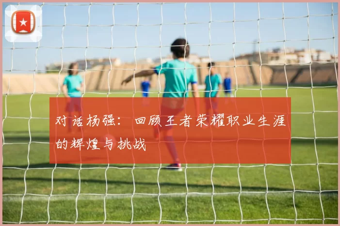 对话杨强：回顾王者荣耀职业生涯的辉煌与挑战
