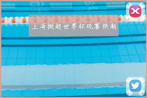 上海掀起世界杯观赛热潮